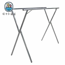 Folding clothes rack hanging telescopic indoor floor-to-ceiling balcony Bedroom sun quilt cool clothes Outdoor double pole dormitory single pole