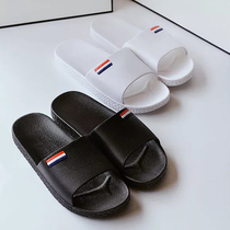 Trend Korean version of sandals men summer couples Bath home home wear-resistant men and women non-slip shoes indoor home