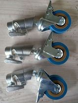 Photography Magic Legs Universal casters Rotary wheels C-frame wheels Studio 75mm casing with brake Stainless steel