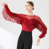 Yilin Fei Er Latin dance clothes modern dance clothes 2109 top one-piece dance clothes national standard dance costume practice clothes