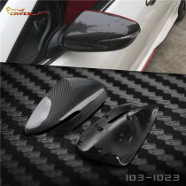 Kia K3 modified with turn signal carbon fiber rearview mirror cover a pair of mirror housing mirror cover spot