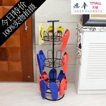 Rotary shoe rack shoe shop shoe rack display rack outdoor shoe cabinet shoe rack shop with 360 degree rotating shoe rack trailer rack