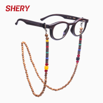 Glasses chain Halter neck sweater chain Retro Lolita hipster fashion womens antique sunglasses chain Lanyard Eye lanyard