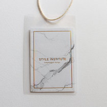 Customized clothing tag custom-made womens special-shaped thick paper card trademark certificate printed clothes listing label elevator logo design hanging card custom tag custom (Xin Bai flagship store)