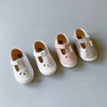 Dads home Australia old soles childrens leather toddler shoes 4022 Velcro soft bottom wear-resistant sandals 99