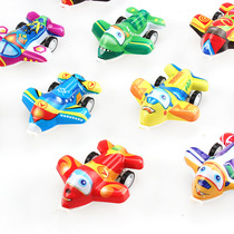 Childrens toy small airplane boy inertial mini airplanebaby crawling toy micro-commercial sweep code drainage gift