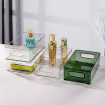 kaman cosmetic storage box transparent desktop snack storage box mask skin care product storage basket storage box