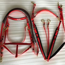 2021 new product TPU endurance water reins low head leather chest strap three-in-one anti-freeze non-slip and wear-resistant pure copper accessories