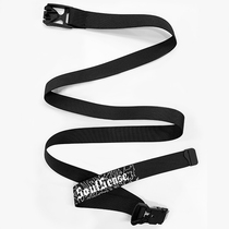 SoulSense new Tide brand tactical function automatic belt magnet buckle Cyber men and women same 25mm