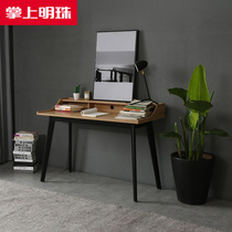 (Clearance) Pearl of the palm of the new Chinese study in-line desk office home simple computer desk MZ