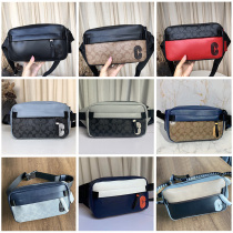 New male bag 89917 zip sling bag EDGE classic camera bag bag 89920 leather bag 89919