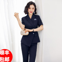 High-end suit suit Womens business suit Fashion president temperament Formal suit Formal occasion suit Sales department overalls