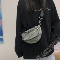 ~ Ins Port Wind Casual Super Fire Packet Individuality 100 Hitch Satchel Satchel Women 2022 New Tide Chain Single Shoulder Bag
