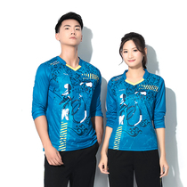 2020 new long sleeve badminton suit autumn winter suit mens trousers Ping Pong tennis suit quick dry custom printing