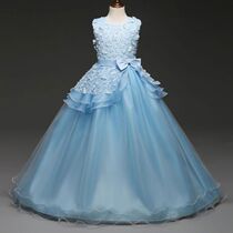 2020 new childrens dress Princess dress girl wedding dress puffy dress dress dress dress Flower Boy