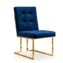 Postmodern high backrest dining chair-like board room bookchair minimalist modern light lavish home cloth Creative Comb with back chair