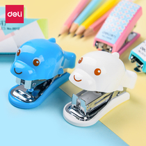 Powerful mini-stapler set with Korean creative students using cartoon stapler to order a needle screwer children's cute nailer stationery