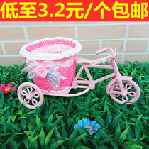 Silly good net red creative tricycle banquet dish decoration dish decoration food decoration cold artistic conception dish art plate decoration