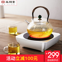 Shangpengtang electric pottery stove tea cooker tea stove household desktop small mini mini tea energy saving model does not pick the pot electric flame stove