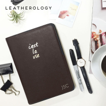 Leather portable notebook Small A5 notepad custom logo creative notebook Simple thick diary notebook