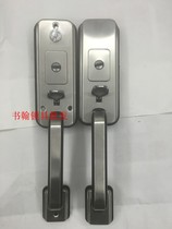 Old fashioned stainless steel handle big handle press handle aluminium alloy door stainless steel door security door lock accessory