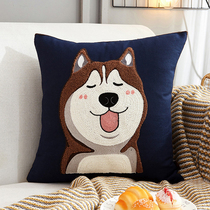 Cartoon Cuddle Pillow Sofa Cushions Office Leaning Pillow Headboard Backrest Car Padded Back Cushion With Pillow Cover Core Waist Pillow Cushion