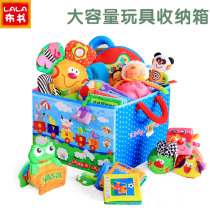 LALABABY foldable storage box Large capacity children toy storage box