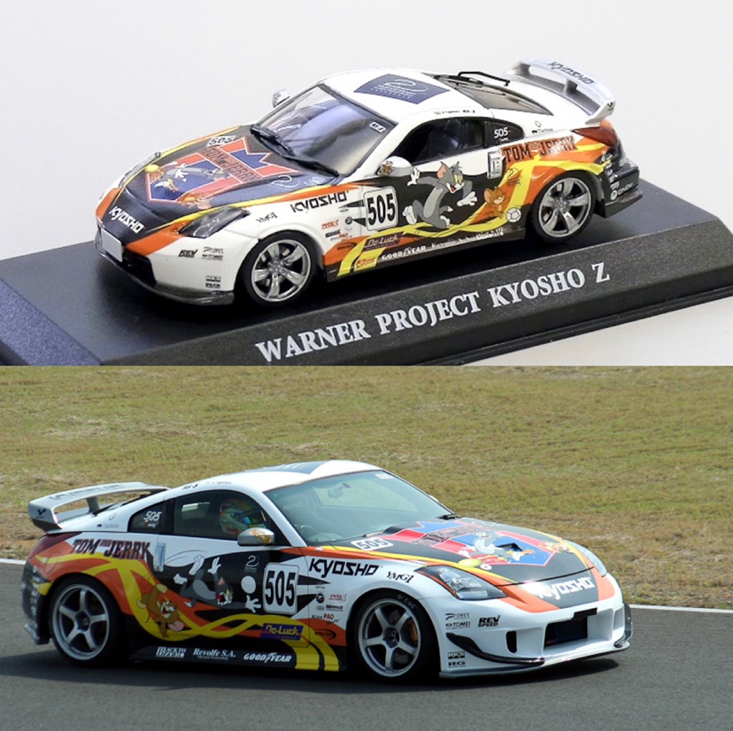 KYOSHO `S JAPANESE -PRODUCED LADY WARNER PROJECT Z 2010 ROONEY TUNES 1:43