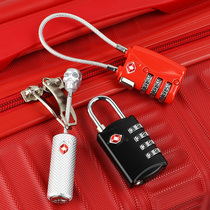 Overseas Customs lock tsa combination lock luggage padlock lever luggage suitcase anti-theft lock check lock