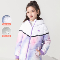 Ballabala girls cotton clothing warm 2021 winter dress new cotton children cotton clothes thickened tide 203421106003