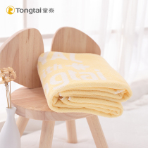 Tongtai new baby cotton bath towel newborn cotton absorbent bath towel children quilt baby bath towel