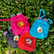 Childrens bag small mens and womens fashion messenger bag Western style cute canvas fashion cartoon small bag one shoulder little girl