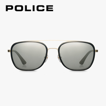 POLICE Courage to think about glasses star flying ink mirror man's box tide is about sunglasses SPL460G