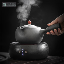 Touch Miss ceramic kettle tea water separation side hand hand cooking teapot electric pottery stove tea stove set black tea tea