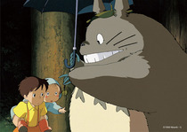 Spot Japan Ensky imported puzzle anime Hayao Miyazaki Totoro gift (108 pieces)