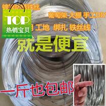 Ultrafine Soft Wire Room Soft Wire Lengthened Iron Rope Clothesline Y Wire Tie Wire Thin Wire Binding Clothesline Hand