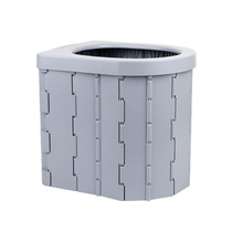 Portable car toilet adult outdoor toilet folding tourist anti-odor travel emergency for men and women