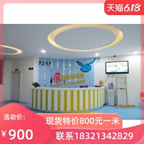  Factory direct sales Kindergarten early education center front desk desk reception desk Training school front desk fashion bar customization