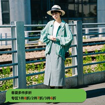 Deer and birds new early autumn original loose casual drawstring adjustment design sense short coat female 3055