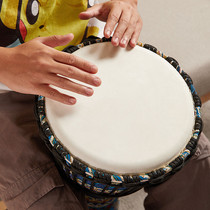 Cega African drum sheepskin tambourine children kindergarten beginner 8 10 inch folk drum professional percussion instrument