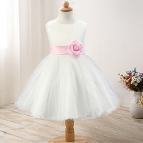 Cross-border girls dress bow dress dress for childrens show dress Princess dress