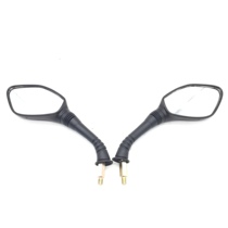 Applicable Luxury New Please Star Pedal Motorcycle Accessories HJ125T-23A Rearview Mirror Reflective Mirror Sightseeing Inverted Car Mirror