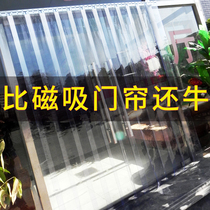 Door Lianzi Windshield Transparent Door Door Curtain Home Summer Door Curtain Ex  Privacy