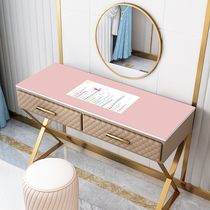 Dressing table cloth waterproof and oil-proof disposable pvc table mat anti-hot coffee table mat subnet red dressing table desktop pad