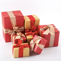 Christmas Spring Festival Gift Boxes Decoration Pile Heads Mall Shop Scene Decoration Items Shop Window Atmosphere Arrangement