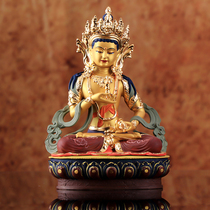 Vajra Nepal Buddha statue bronze King Kong Sa painted ornaments Tibetan tantric Buddha statue Buddha Buddha Bodhisattva