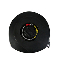 Deli 8219 leather tape measure 30 meters 50 meters measuring tools Construction engineering outdoor work with glass fiber