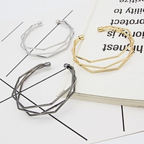 Girlfriends Bracelet Female Student Korean Version Cute Personality Heart Couple Bracelet Simple Open Bracelet Three Jewelry Products Network