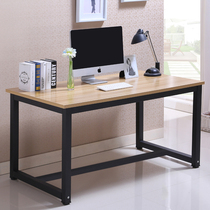  Computer desktop desk Office desk Simple single desk Computer desk 1 4 meters household student writing desk Small desk