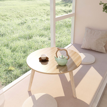 ins wind floating window small tea table mini tatami small table rice small table bedroom sitting rug with balcony round table tea table small
